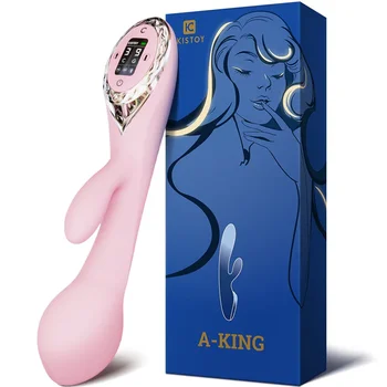 Kisstoy A-KING Секс-игрушка Надувной вибратор для женщин Бдсм Фаллоимитаторы Женское Вагинальное Оргазм Мастурбатор Игрушки для взрослых Секс-игрушка для женщин