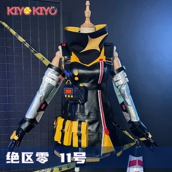 KIYO-KIYO Zenless Zone Zero Солдат 11 Косплей Костюм Солдат 11 Унифрорм Платье Хэллоуин Костюмы