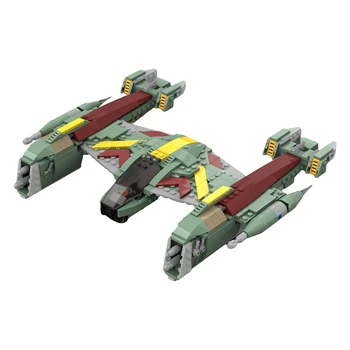 MOC Повстанческий боец Cad Bane's Xanadu Blood Porax-38 Строительные блоки Набор Космические войны Корабль Битва Самолет Кирпичи Игрушки Для Детей