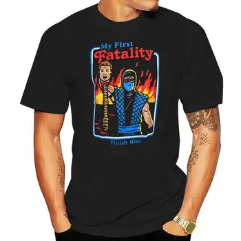 Mortal Kombat My First Fatality Мужская футболка