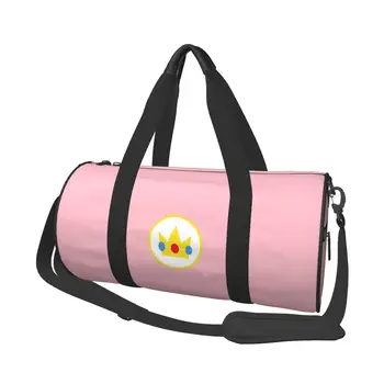 Movie Gaming Мультфильм Спортивные сумки Kawaii Girl Багаж Спортивная сумка с обувью Винтажные сумки Мужчины Женщины Custom Portable Fitness Bag