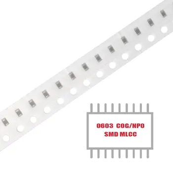 MY GROUP 100PCS SMD MLCC CAP CER 8.7PF 100V C0G/NP0 0603 Многослойные керамические конденсаторы для поверхностного монтажа в наличии