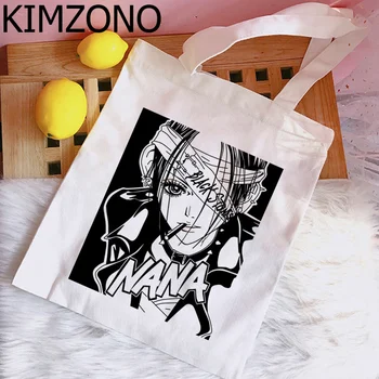 Nana Аниме сумка для покупок шоппер шоппинг bolsas de tela bolso мешок для продуктов продуктовая сумка тканая многоразовая ткань сумка sac tissu