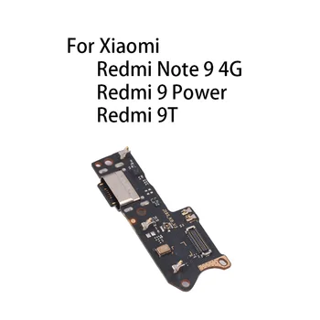 org USB-порт зарядки Гибкий кабельный разъем для Xiaomi Redmi Note 9 4G / Redmi 9 Power / Redmi 9T