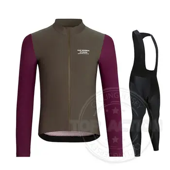 PAS 2023 Осень Новый Шоссейный Велоспорт с длинными рукавами Велоспорт Мужчины Велоспорт Одежда Гоночная Одежда Дышащая одежда