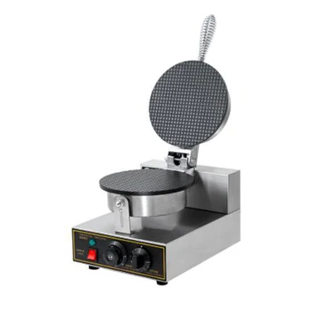 PBOBP 220V Электрическая машина для изготовления рожков для мороженого Конусная машина для выпечки Машина для выпечки Креп Хрустящие яичные рулеты Вафельная сковорода