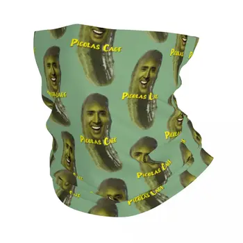 Picolas Николас Кейдж Бандана Шея Гетры Ветрозащитный шарф для лица Чехол Мужчины Женщины Головные уборы Трубка Балаклава