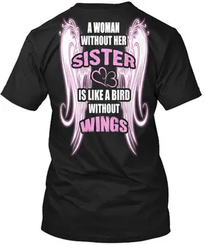 Sister Wings - Женщина без нее похожа на футболку с птицей