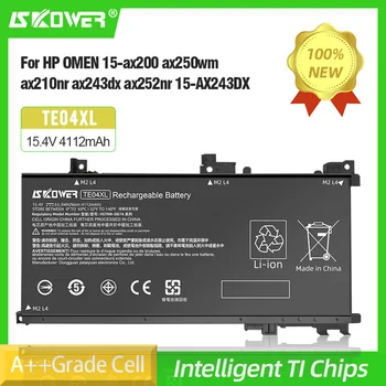 SKOWER Аккумулятор для ноутбука HP TE04XL для HP OMEN 15-AX200 15-AX218TX 15-AX210TX 15-AX235NF 15-AX202N 15-BC200 HSTNN-DB7T 905277-855