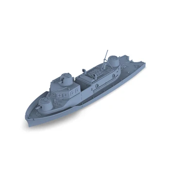SSMODEL 700540 1/700 Набор моделей из смолы, напечатанных на 3D-принтере, IJN Soukou-Tei Бронированная канонерская лодка No4