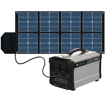 Sunmaster Outdoor Полный солнечный генератор мощностью 300 Вт 500 Вт Портативный энергетический комплект Автономная система солнечных панелей с батареей