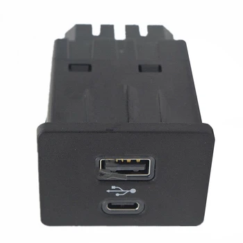 SYNC 3 Type-C + USB Dual Media HUB Box Модуль Коробка для хранения USB-порт для зарядки LB5T-14F014-CB для Ford Focus Lincoln