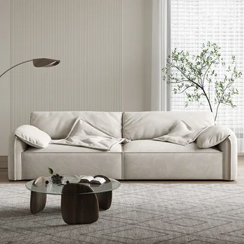 Tech Тканевый диван Маленькая гостиная Скандинавский итальянский минималистичный диван