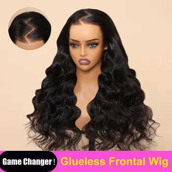 Unice Hair 3D Dome Cap Бесклеевой фронтальный парик 13x4 Полный фронтальный кружевной парик без узлов из человеческих волос Pre-Pluck Body Wave для женщин