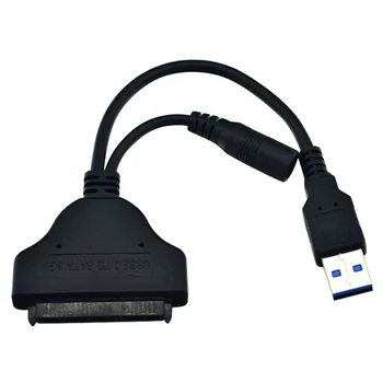 USB3.0 Easy Drive Cable USB To SATA3 Жесткий диск для чтения 2,5 / 3,5-дюймовый жесткий диск Кабель адаптера с интерфейсом питания