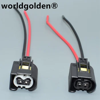 worldgolden 2-контактный 3,5 мм женский автомобильный разъем провода катушки зажигания Заглушка демпфера жгута проводов 9441292 50290937 для Benz