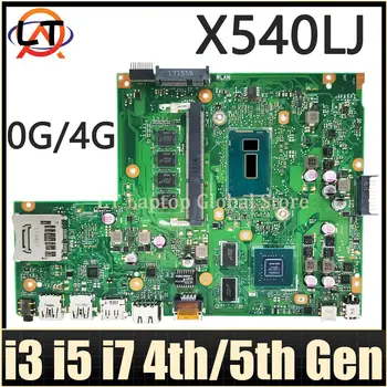X540LJ Материнская плата для ASUS VivoBook A540LJ F540LJ K540LJ R540LJ X540L Материнская плата ноутбука i3 i5 i7 ОЗУ ОЗУ-0 ГБ / 4 ГБ GT920M
