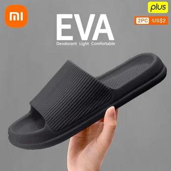 Xiaomi Модные сандалии Мужские женские противоскользящие износостойкие EVA Толстая подошва Удобные домашние тапочки Ванная комната Ванна Шлепанцы