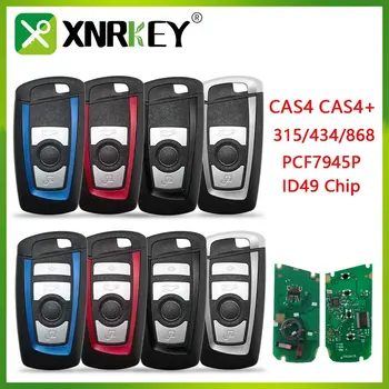 XNRKEY Автомобильный дистанционный ключ для BMW F 3 5 7 серии X5 X6 F20 F22 F30 CAS4 CAS4 + FEM BDC 315 434 868 МГц ID49 PCF7945 Promixity Key