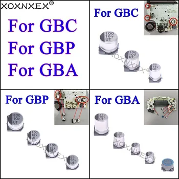 XOXNXEX Конденсатор материнской платы для Gameboy Advance GBA для Gameboy Pocket GBP для Gameboy Color GBC Ремонт платы GBC Замена