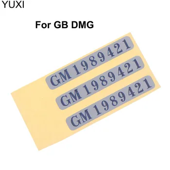 YUXI 1/5 шт. Новая наклейка на корпус Шильдик Шильдик Этикетка для GB DMG Номер Знаки Наклейка Наклейка Shell