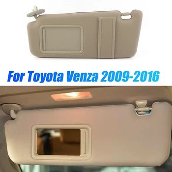 Автомобильные запчасти Левый солнцезащитный козырек со стороны водителя с зеркалом 74320-0T021-A1 для Toyota Venza 2009-2016 Солнцезащитный козырек Отделка 74320-0T020