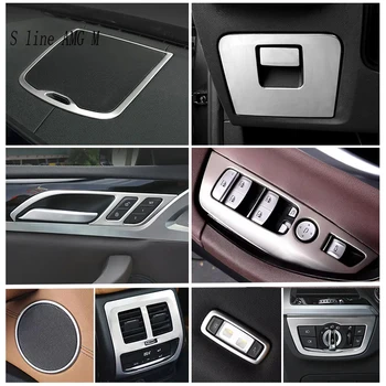  Автомобильный стайлинг для BMW IX3 G08 X3 G01 2018-2023 Аксессуары для интерьера Дверная ручка центральной консоли Подъемная панель динамика Крышка рамы