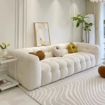 белый кресло диван стул уникальный ленивый простой современный ленивый пуховик диван плюшевый для чтения дизайнер woonkamer banken домашняя мебель