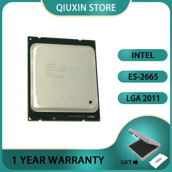 Бесплатная доставка Intel Xeon ПроцессорE5 2665 E5 2650, продам E5 2670 LGA 2011 CPU E5-2665 C2 SR0L1 20M Cache/2.4/ГГц/8.00 GT/s