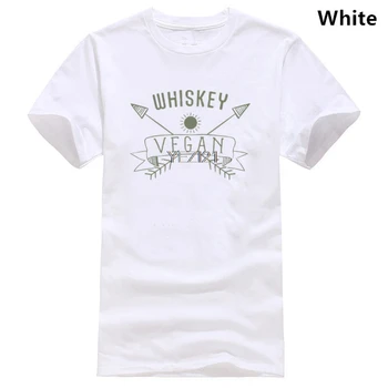 Виски - это веганская цитата - забавная алкогольная поговорка в подарочной футболке.webp