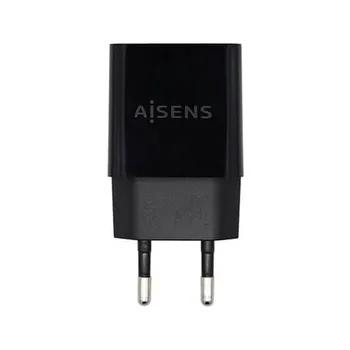 высокоэффективное USB-зарядное устройство AISENS Черный