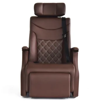 Горячая продажа роскошного одноместного электрического кресла-самолета, индивидуальное сиденье для минивэна с массажным вентилятором