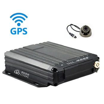 Двойная SD-карта для видеонаблюдения такси AHD 1080P 4CH H.265