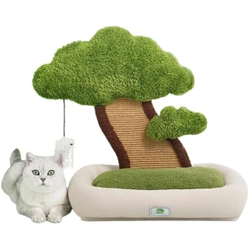 Дерево для кошек Кошачьи деревья Башня для крытых кошек Собачья кровать Бесплатная доставка Кошка Игрушка Котенок Активность Палатка Товары для домашних животных Домашний сад