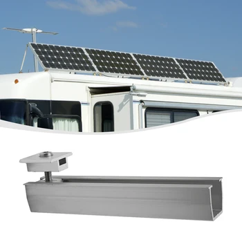Держатель монтажной рейки Высокорегулируемая система крепления солнечных панелей для совместимости с различными размерами панелей