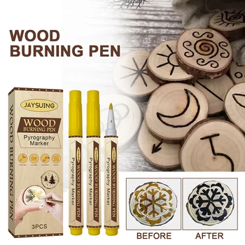 Детский набор ручек для выжигания по дереву DIY Персонализированная ручка для рисования по дереву для помещений
