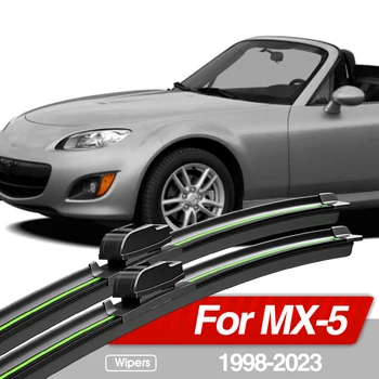 Для Mazda MX-5 MX5 NB NC ND 1998-2023 Щетки стеклоочистителя переднего стекла 2 шт. Аксессуары для окон лобового стекла 2000 2005 2014 2015 2020