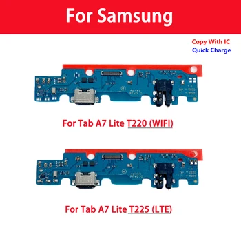 Для Samsung Tab A7 Lite T220 T225 USB Зарядка Док-станция Разъем Порт Плата Гибкий кабель