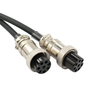 для микрофонного кабеля Примерно 6\'\' Приемопередатчик для MC-60 MC-60A MC-90 8-контактный радиоприемник круглый прочный