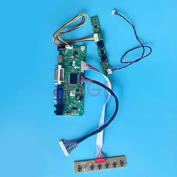 для платы драйвера контроллера M240HTN01 M240HVN01 M240HVN02 дисплея HDMI-совместимая панель DVI VGA DIY Kit LVDS 30Pin 1920*1080 24