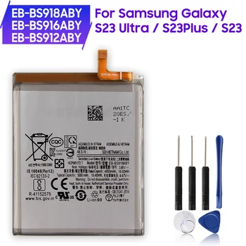 Для сменной батареи мобильного телефона серии Samsung Galaxy S23 Ultra S23 Plus S23+ EB-BS918ABY EB-BS916ABY EB-BS912ABY