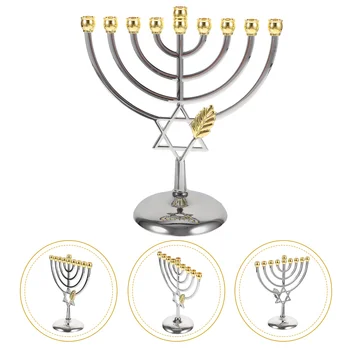 еврейский подсвечник ветвь подсвечник металлический подсвечник праздничный орнамент еврейский новый год девятиглавый подсвечник