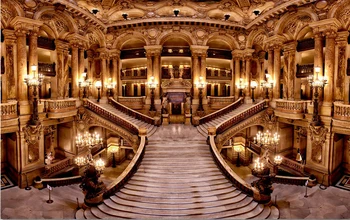 Европа Королевские дворцы Зал Театр Лестница Свадебные фоны Вечеринка фотография фоны