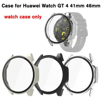 Закаленное стекло + крышка для ПК для Huawei Watch GT 4 41 мм 46 мм защитный чехол на бампер с полным покрытием для Huawei Watch GT4 Accesso H8B7