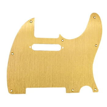 Золотая 8-луночная защитная накладка для гитары Metal Pick Guard для замены стандартного медиатора Telecaster
