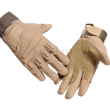 Износостойкие тактические перчатки для скалолазания с полным пальцем Противоскользящие спортивные перчатки для велоспорта Мужские дышащие перчатки для фитнеса на открытом воздухе