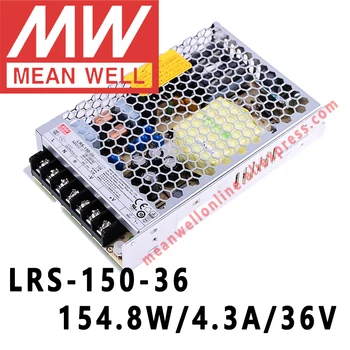 Интернет-магазин импульсного источника питания LRS-150-36 meanwell 36 В постоянного тока / 4,3 А / 154 Вт