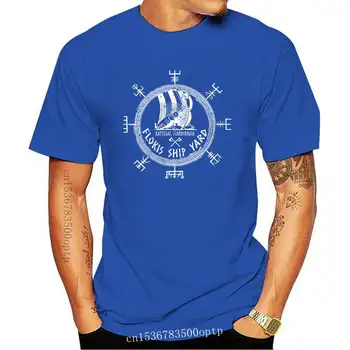 Качественная модная футболка для взрослых Flokis Shipyard Vikings Valhalla Viking Norsemen Norse Floki Мужская крутая футболка с коротким рукавом