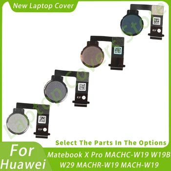 Кнопка питания для Huawei Matebook X Pro MACHC-W19 W19B W29 MACHR-W19 MACH-W19 Датчик отпечатков пальцев Touch ID Гибкая кабельная лента