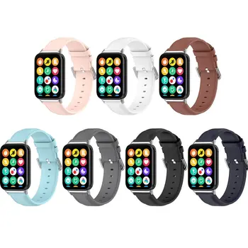 Кожаный ремешок для часов Новые аксессуары Браслет Браслет Пряжка Замена ремешка для часов Xiaomi Band 8 Pro Smart Watch